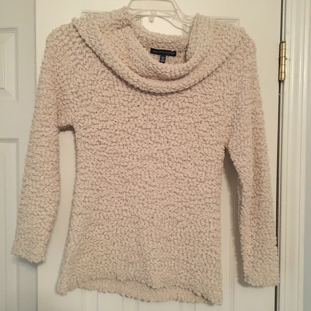 Saks Fifth Avenue cowl neck sweater